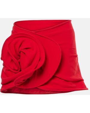 Magda Butrym Regular Fit Mini Skirt - Red