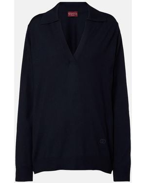 Gucci Wool Sweater - Blue