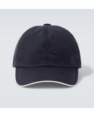 Loro Piana Logo Baseball Cap - Blue
