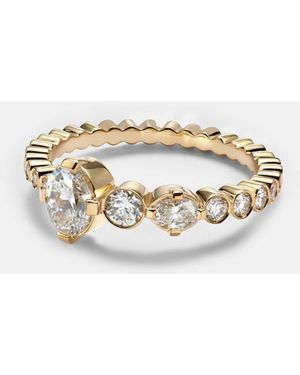 Sophie Bille Brahe Ensemble De Sky 18Kt Ring With Diamonds - White