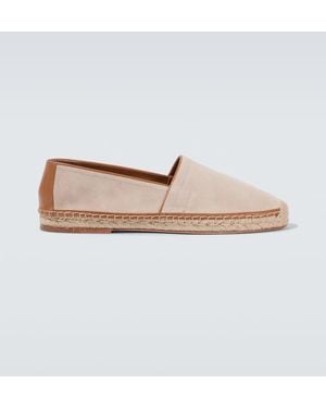 Brunello Cucinelli Leather Espadrilles - White