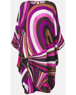 PUCCI Iride Garza Kaftan - Purple