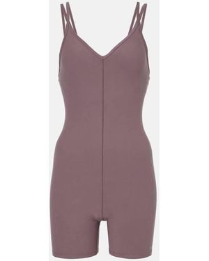 Alo Yoga Alosoft Suns Out Romper - Purple