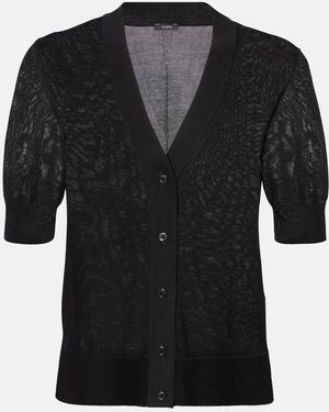 JOSEPH Superfine Silk And Cotton Top - Black