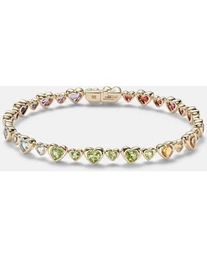 Roxanne First Heart 2 Heart 14Kt Bracelet With Gemstones - Metallic