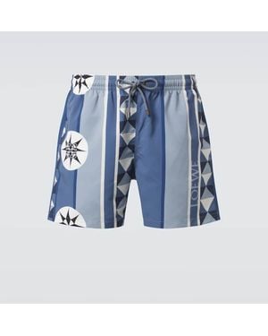 Loewe Paula's Ibiza Printed Swim Trunks - Blue