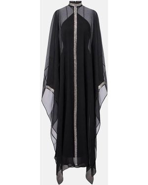 ‎Taller Marmo Parthenon Swarovski-Embellished Kaftan - Black
