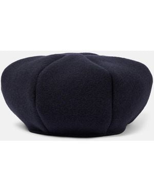 TOTEME Wool Felt Beret - Blue