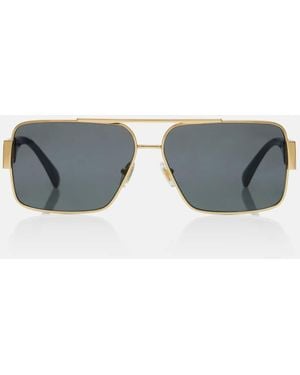 Versace Greca Square Sunglasses - Grey