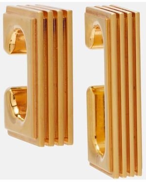 KHAITE Empire 18Kt-Plated Ear Cuffs - Metallic