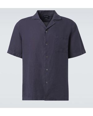 Thom Sweeney Linen Shirt - Blue