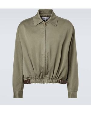 Loewe Cotton Blouson Jacket - Green