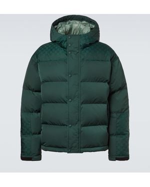 Gucci Gg Down Jacket - Green