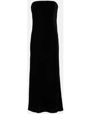 Veronica Beard Flora Bustier Dress - Black