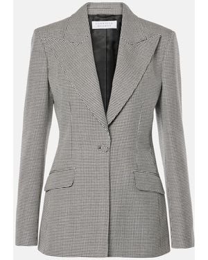 Gabriela Hearst Leiva Wool Blazer - Grey