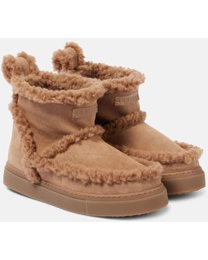 Inuikii Classic Suede Ankle Boots - Brown