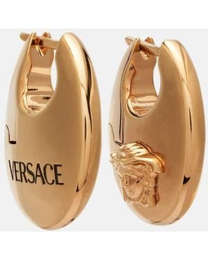Versace Medusa Earrings - Natural