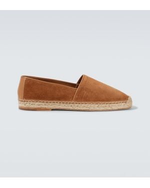 Brunello Cucinelli Suede Espadrilles - Brown