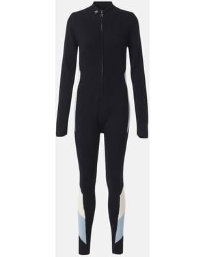 Perfect Moment Cora Wool Jumpsuit - Blue
