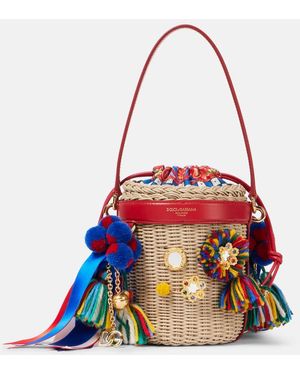 Dolce & Gabbana Taormina Carla Medium Bucket Bag - Red