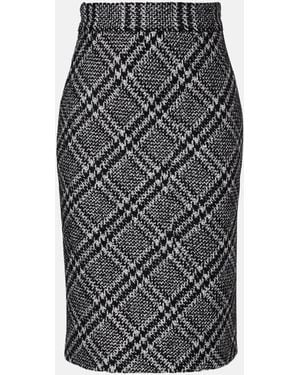 スカート Dolce&Gabbana Pink wool pencil skirt DOLCE&GABBANA | Blush Women's Midi Skirt | YOOX