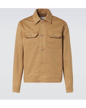 King & Tuckfield Cotton Jacket - Natural