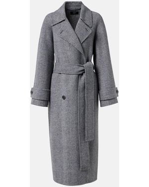 JOSEPH New Navarre Virgin Wool Coat - Grey