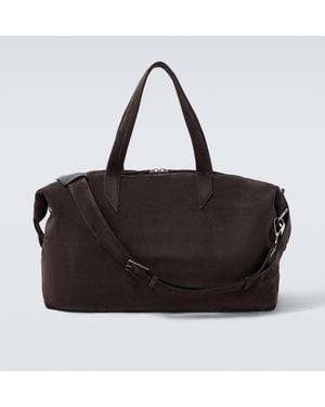 Metier Nomad Suede Duffel Bag - Black