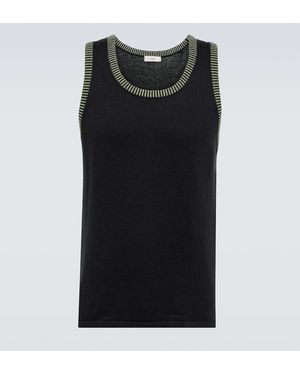 Commas Sleeveless Knitted Top - Black