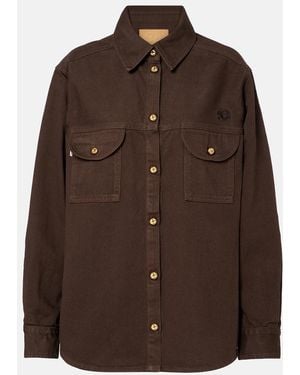 Blazé Milano Berber Cotton Overshirt - Brown