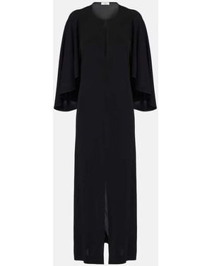 Chloé Caped Gown - Black