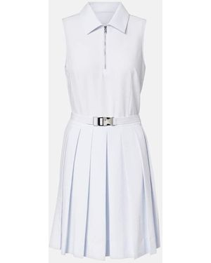 Tory Burch T Monogram Jacquard Tennis Dress - Blue