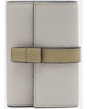 Loewe Leather Wallet - Grey