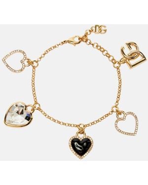 Dolce & Gabbana Italian Tailoring Dg Charm Bracelet - Metallic