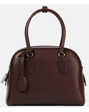 The Row India 12.00 Leather Tote Bag - Brown