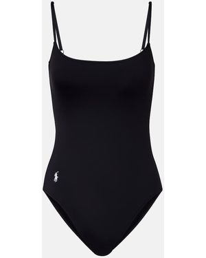 Polo Ralph Lauren Kennedy Logo Swimsuit - Black
