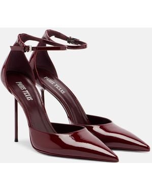Paris Texas Lidia 105 Patent Leather Pumps - Red