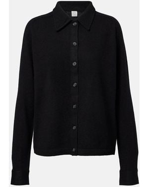 TOTEME Cashmere Cardigan - Black
