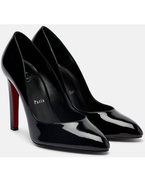 Christian Louboutin Fannylove Patent Leather Pumps - Black