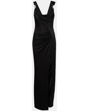 Versace Jersey Gown - Black