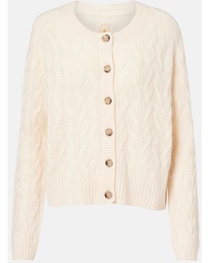 Jardin Des Orangers Cashmere Cardigan - Natural