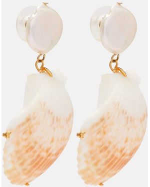 Jennifer Behr Dune Drop Earrings - Natural