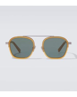 ZEGNA Round Sunglasses - Brown