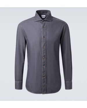 Brunello Cucinelli Denim Shirt - Blue