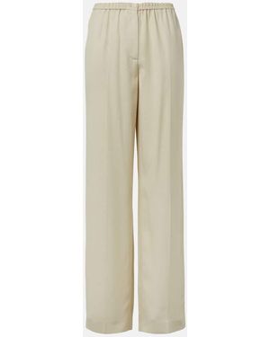JOSEPH Tahiti Straight Pants - Natural