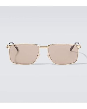 Cartier Rectangular Sunglasses - Pink