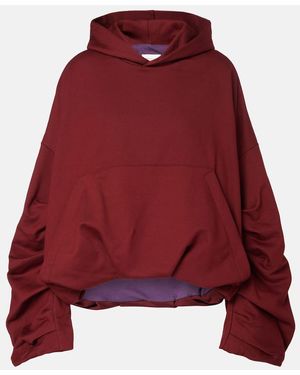 Dries Van Noten Hannett Cotton Hoodie - Red