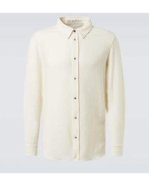 God's True Cashmere Cashmere Shirt - White