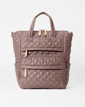 MZ Wallace Mauve Small Utility Backpack - Pink