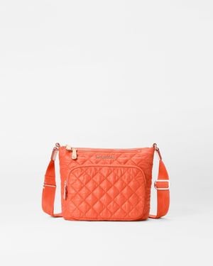 MZ Wallace Poppy Metro Scout Crossbody Deluxe - Red